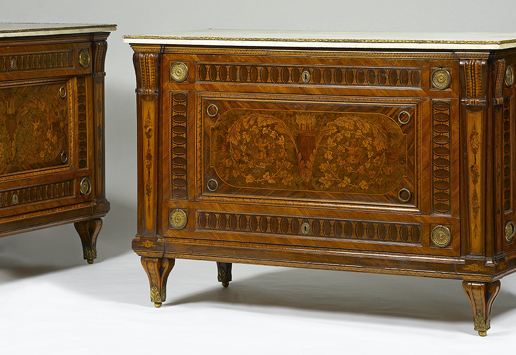 Giuseppe Maggiolini coppia commodes