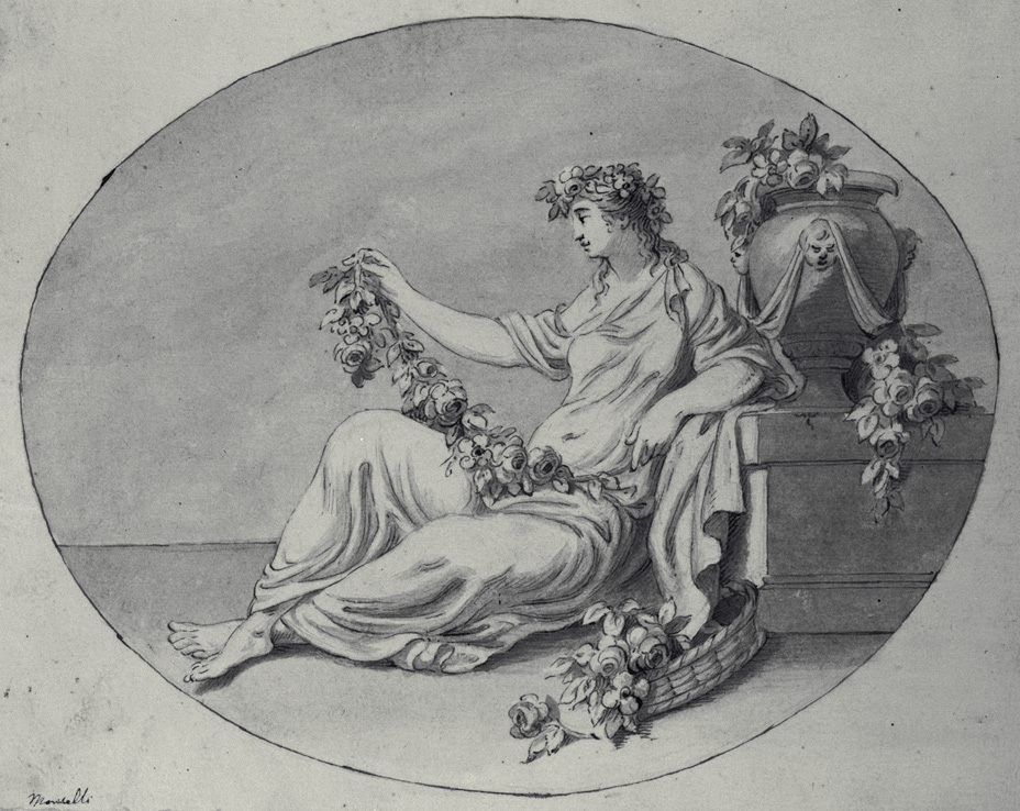 Girolamo Mantelli allegoria primavera