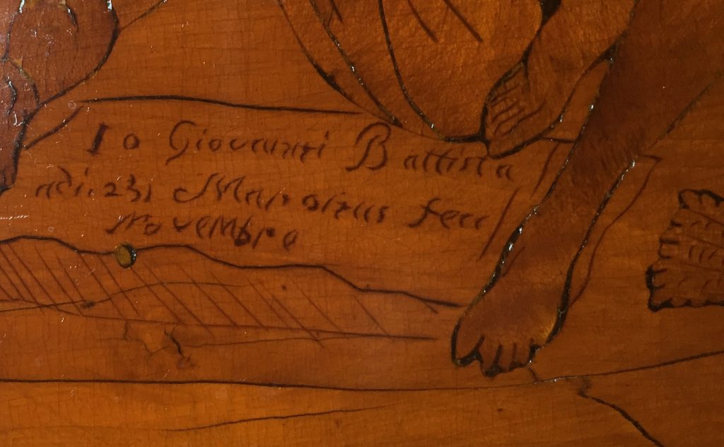 Giovanni Battista Maroni firma