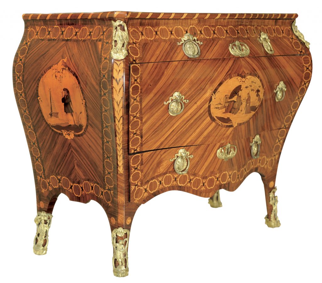 Giuseppe Maggiolini commode a cineserie Castello Sforzesco Milano