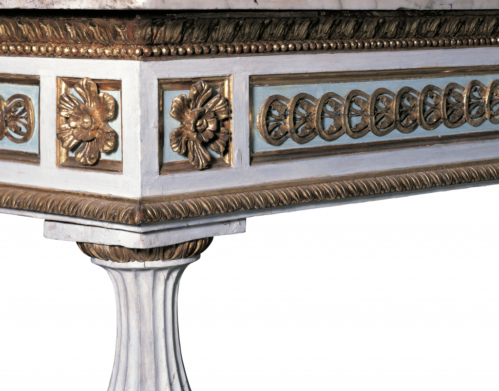 Giocondo Albertolli: due tavoli a consoles per il Regio Ducal Palazzo